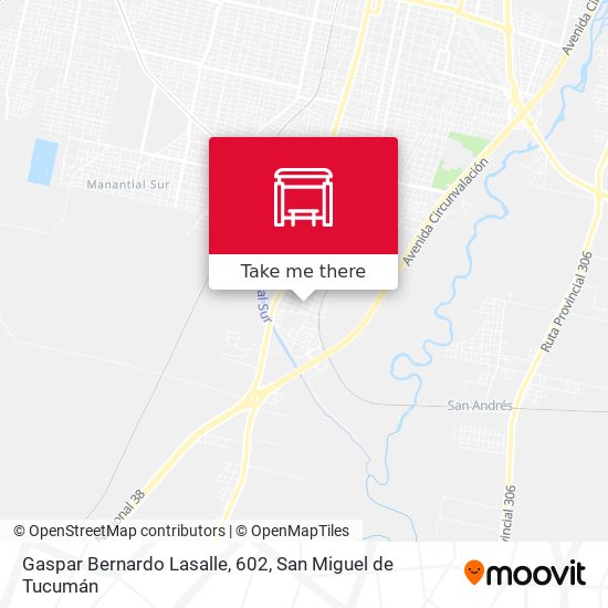 Gaspar Bernardo Lasalle, 602 map