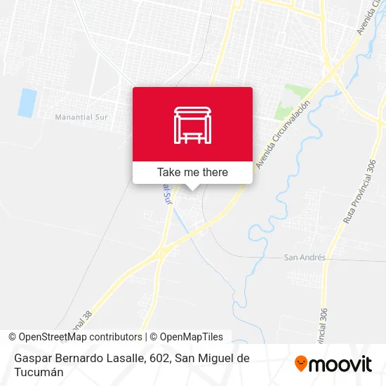 Gaspar Bernardo Lasalle, 602 map
