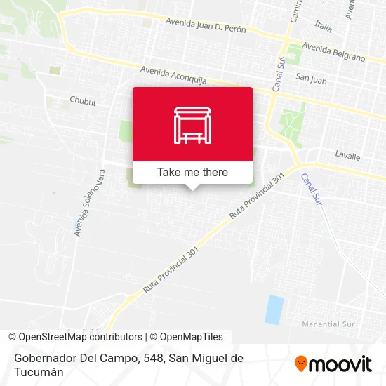 Mapa de Gobernador Del Campo, 548