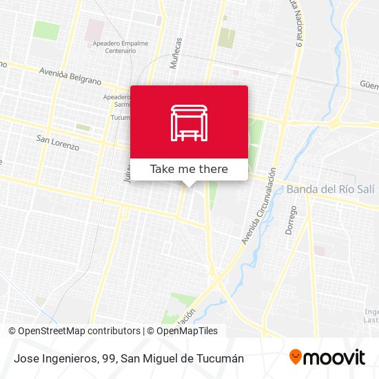 Mapa de Jose Ingenieros, 99