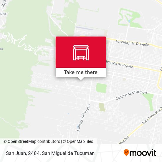 Mapa de San Juan, 2484