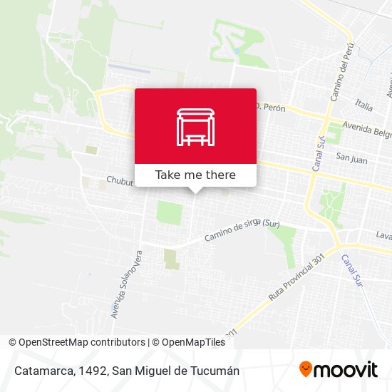 Catamarca, 1492 map