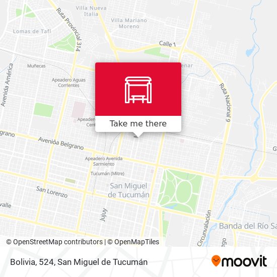 Mapa de Bolivia, 524