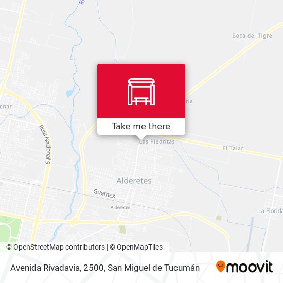 Avenida Rivadavia, 2500 map