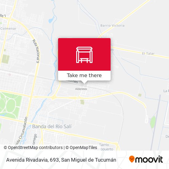 Mapa de Avenida Rivadavia, 693