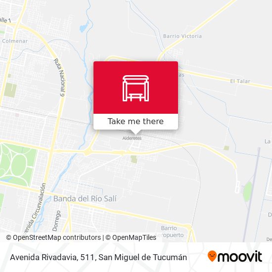 Mapa de Avenida Rivadavia, 511