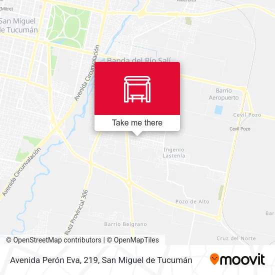 Avenida Perón Eva, 219 map