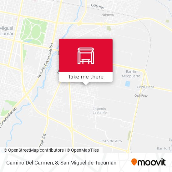 Camino Del Carmen, 8 map