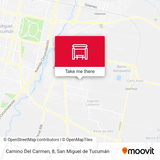 Mapa de Camino Del Carmen, 8