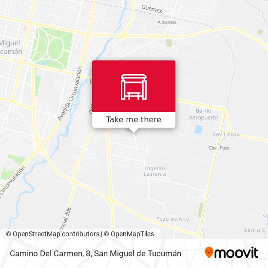 Camino Del Carmen, 8 map