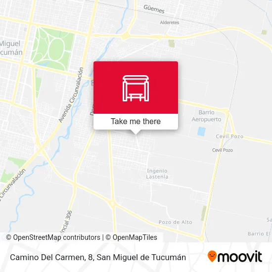 Mapa de Camino Del Carmen, 8