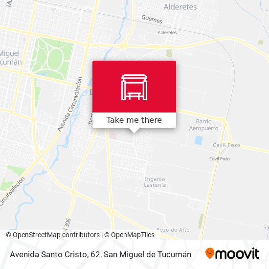 Avenida Santo Cristo, 62 map