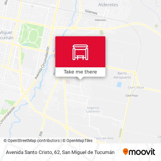 Avenida Santo Cristo, 62 map
