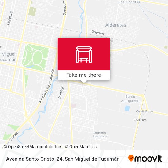 Mapa de Avenida Santo Cristo, 24