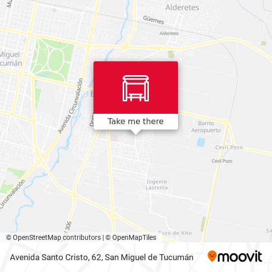 Avenida Santo Cristo, 62 map