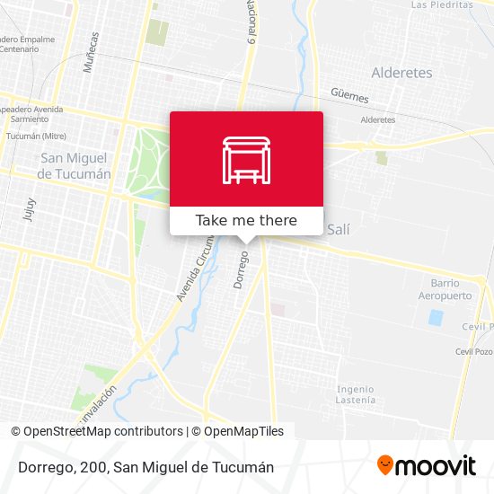 Mapa de Dorrego, 200