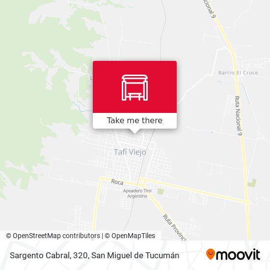 Mapa de Sargento Cabral, 320