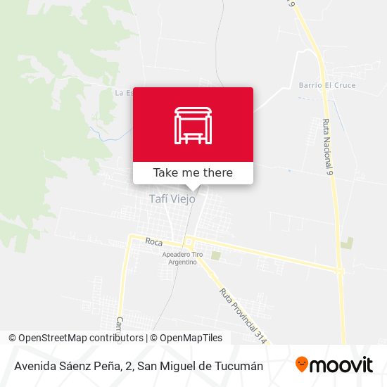 Avenida Sáenz Peña, 2 map