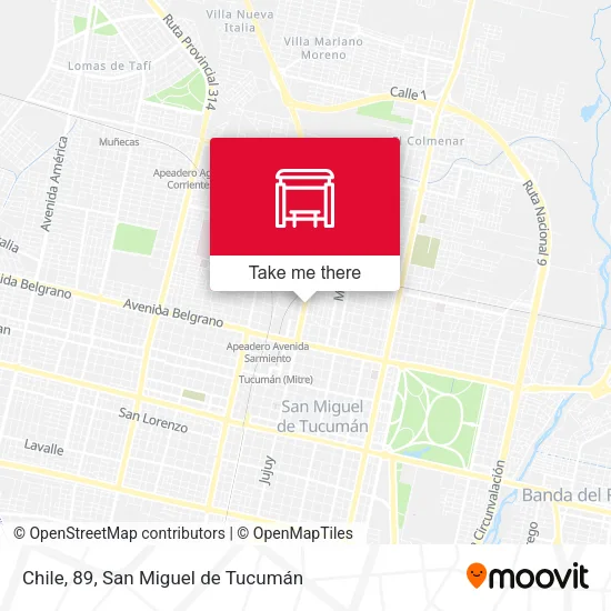 Mapa de Chile, 89