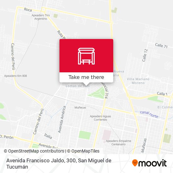 Avenida Francisco Jaldo, 300 map
