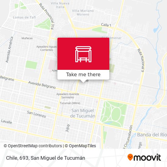 Chile, 693 map