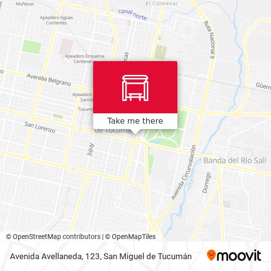 Avenida Avellaneda, 123 map