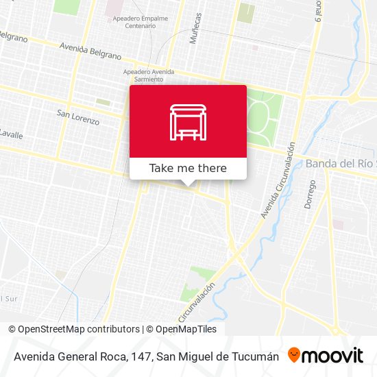 Avenida General Roca, 147 map