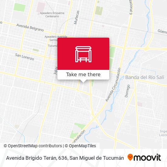 Avenida Brígido Terán, 636 map