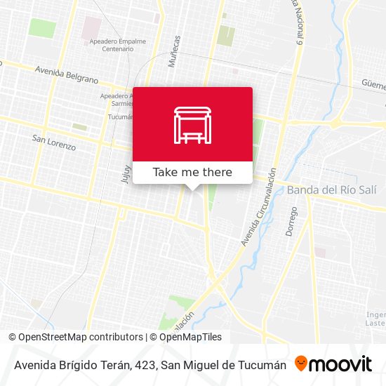 Avenida Brígido Terán, 423 map