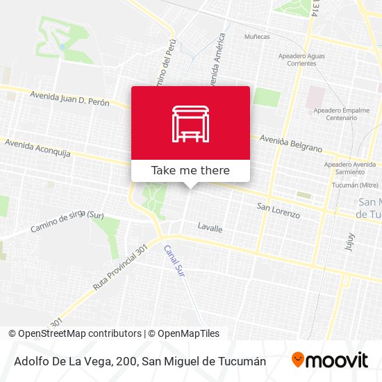 Adolfo De La Vega, 200 map