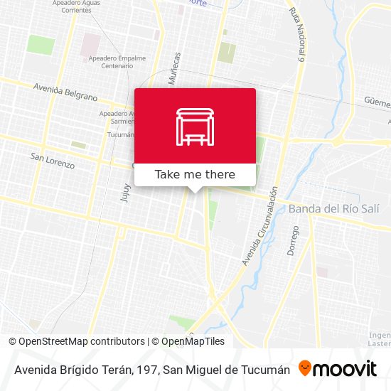 Avenida Brígido Terán, 197 map