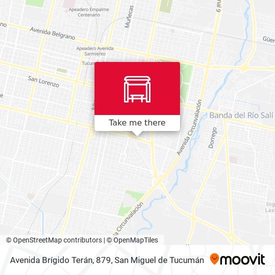 Avenida Brígido Terán, 879 map