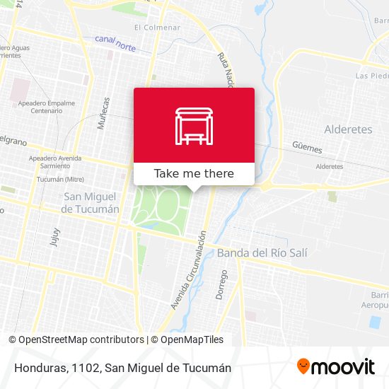Honduras, 1102 map