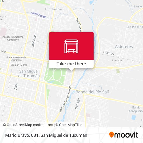 Mapa de Mario Bravo, 681