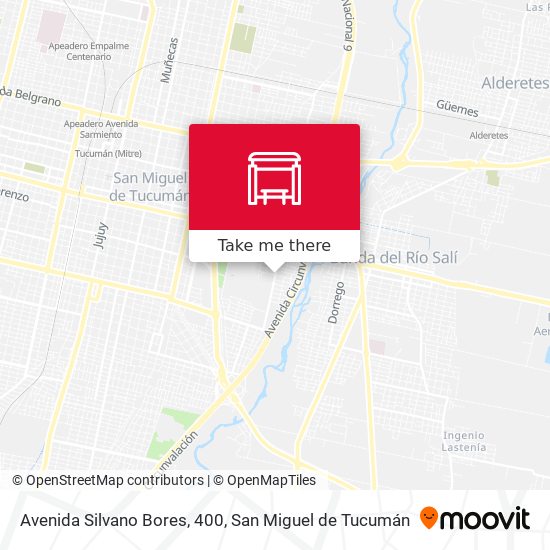 Avenida Silvano Bores, 400 map