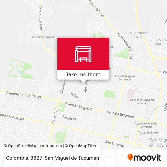 Mapa de Colombia, 3827