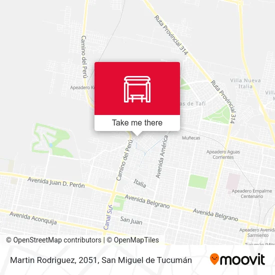 Martin Rodriguez, 2051 map
