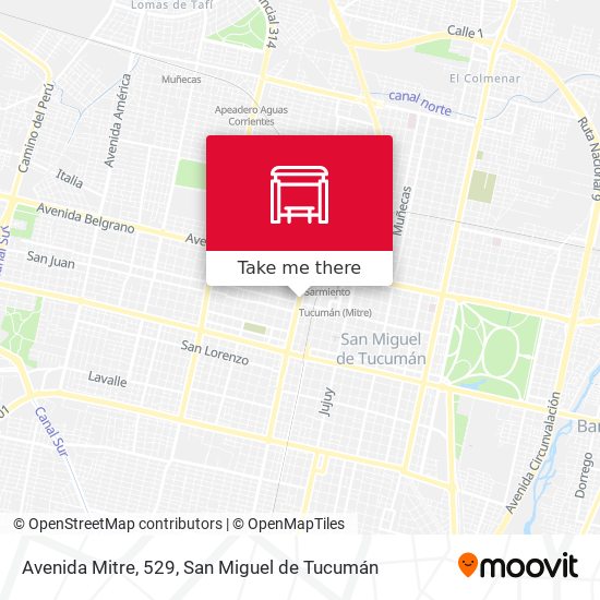 Mapa de Avenida Mitre, 529