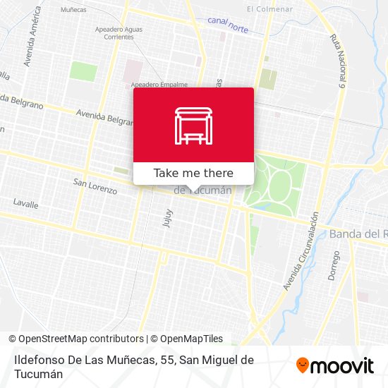 Mapa de Ildefonso De Las Muñecas, 55