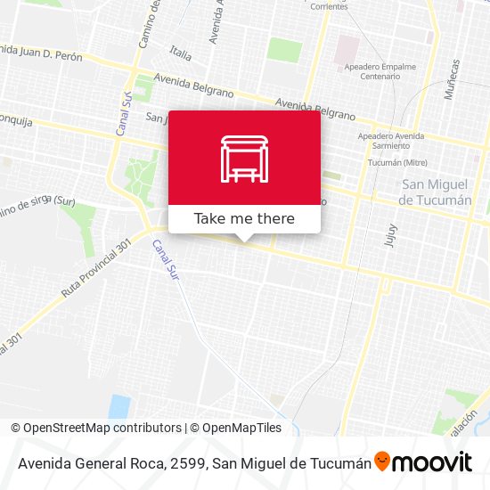 Avenida General Roca, 2599 map