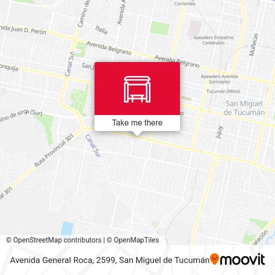 Avenida General Roca, 2599 map