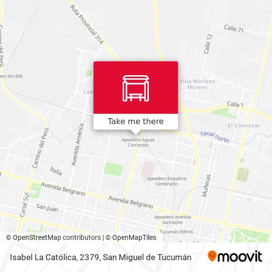 Isabel La Católica, 2379 map