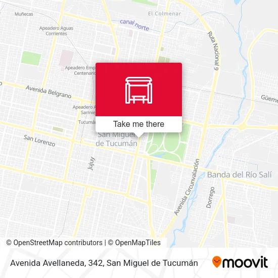 Avenida Avellaneda, 342 map