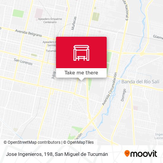 Jose Ingenieros, 198 map
