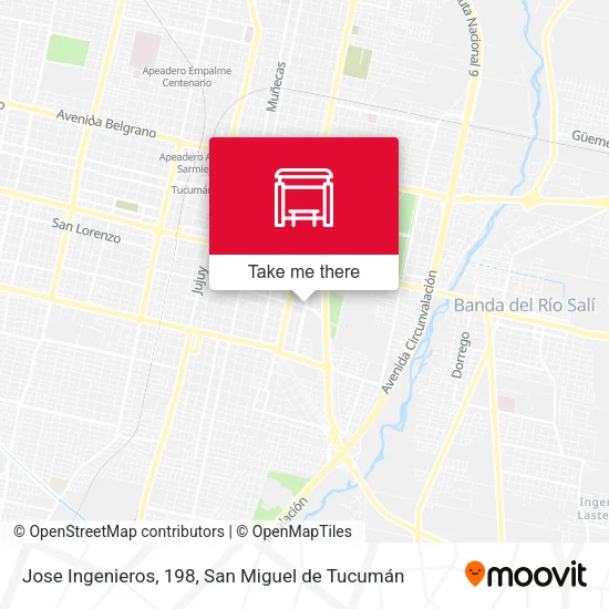 Jose Ingenieros, 198 map