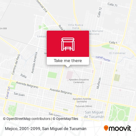 Mejico, 2001-2099 map