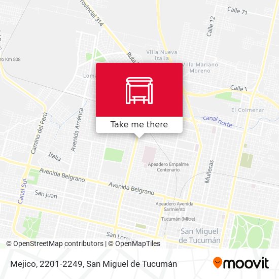 Mejico, 2201-2249 map