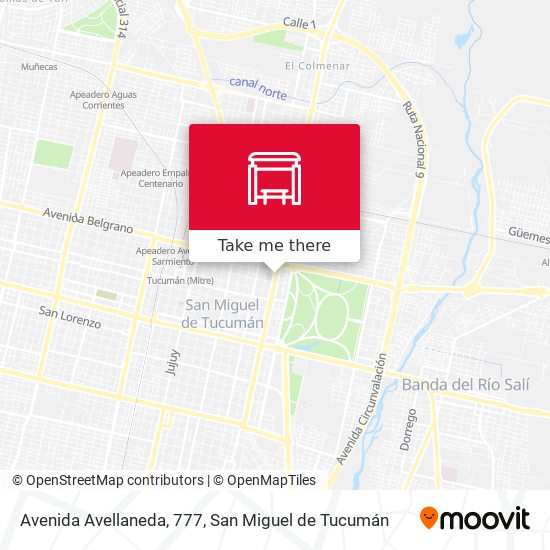 Mapa de Avenida Avellaneda, 777