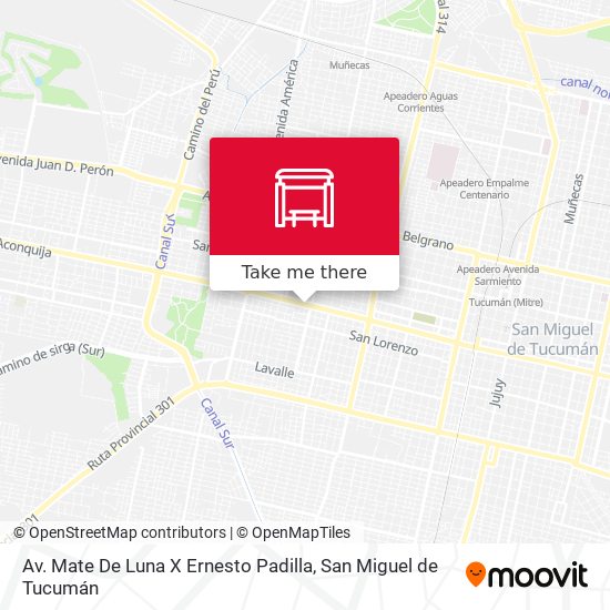 Av. Mate De Luna X Ernesto Padilla map