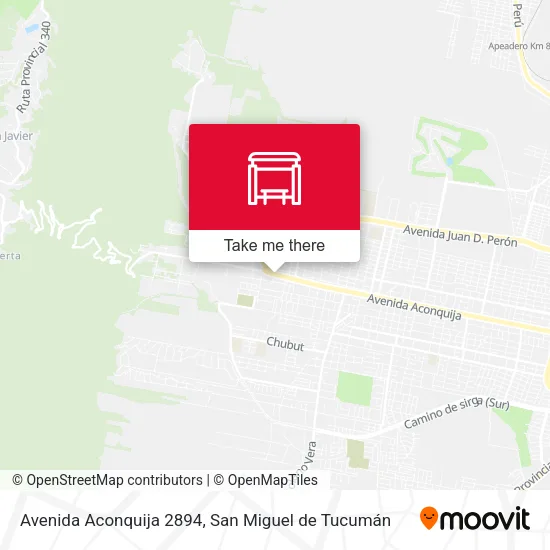 Mapa de Avenida Aconquija 2894